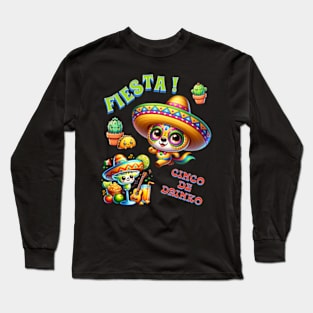 Cinco de Mayo fiesta fun Long Sleeve T-Shirt